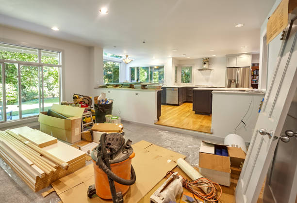 Professional Kitchen Flooring technician working in Bay City, TX